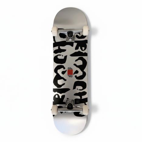 Chocolate Complete Skateboard Ink blot Grey Chris Roberts Twin 8